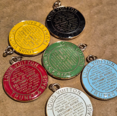 Lv Charm Necklace