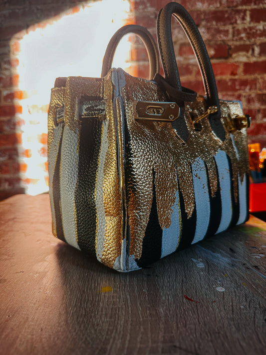 Metallic Goldie Tote image 0