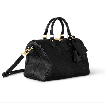 All Black Speedy 25cm Embossed image 0