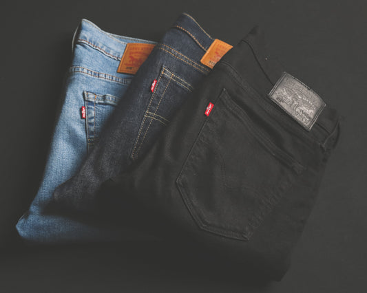 Black Out Denim Clutch image 1