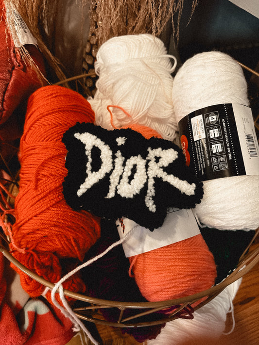 Dior  Punch Needle Mug Coaster  image 0