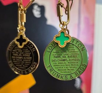 Lv Charm Necklace
