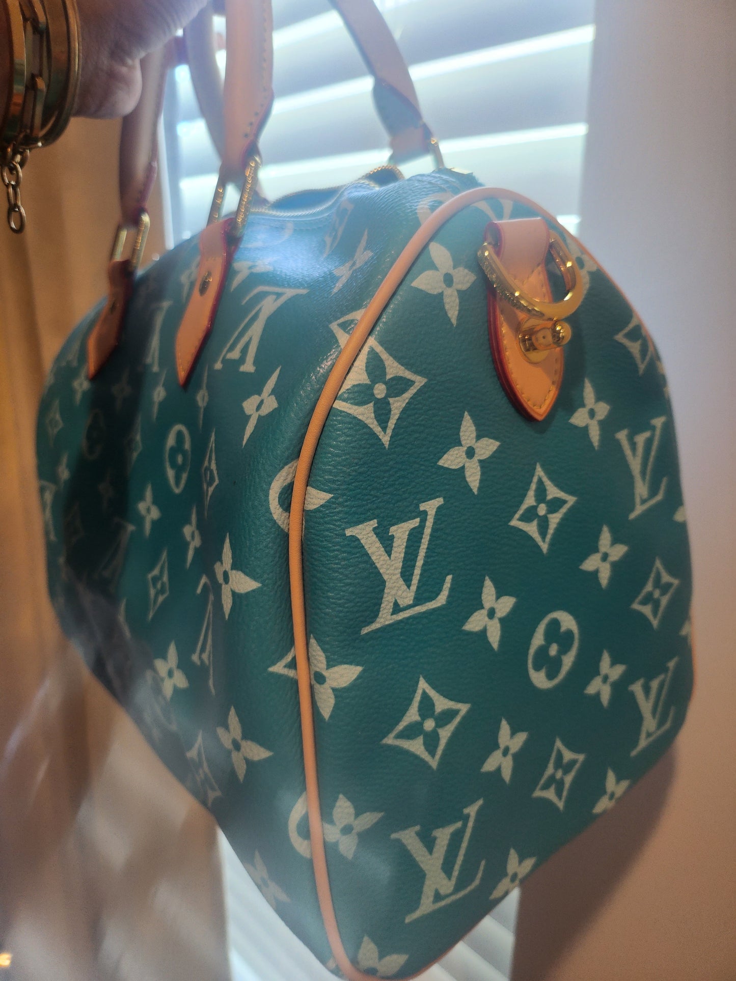 Teal / Turquoise 30cm Handbag image 0