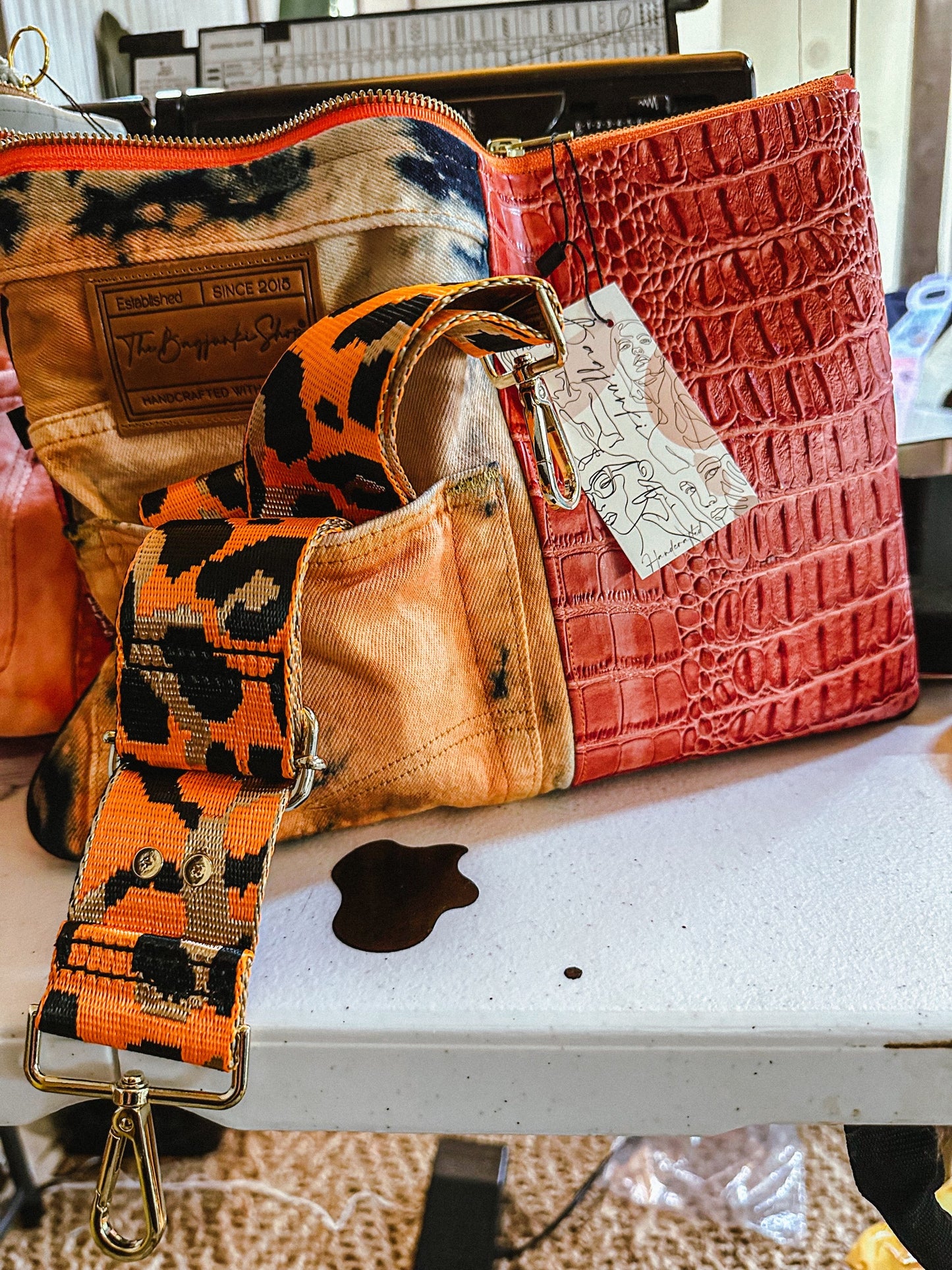 Summer Denim Clutch image 0