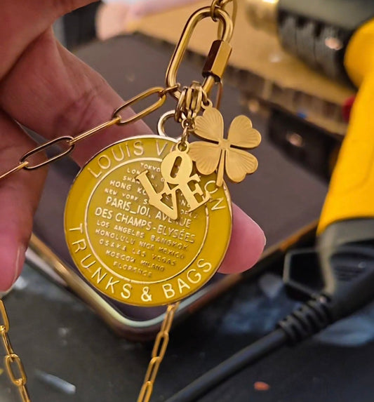 Lv Necklace Charms
