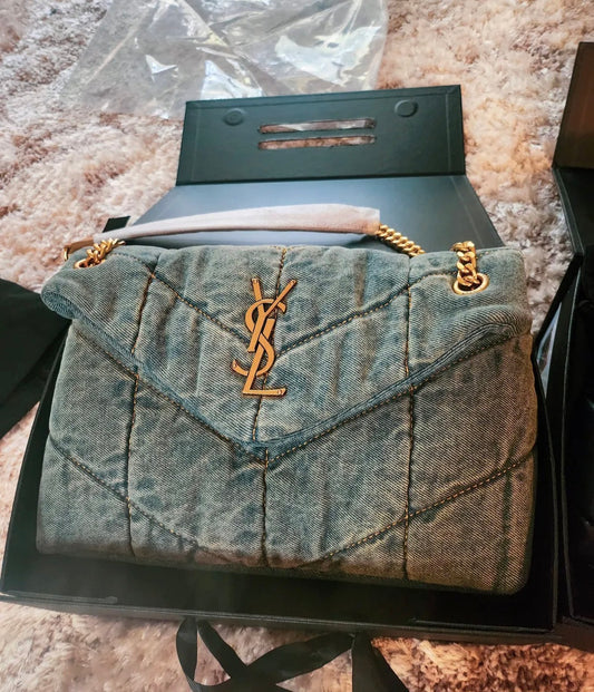 Fashion Y$L Bag - Denim